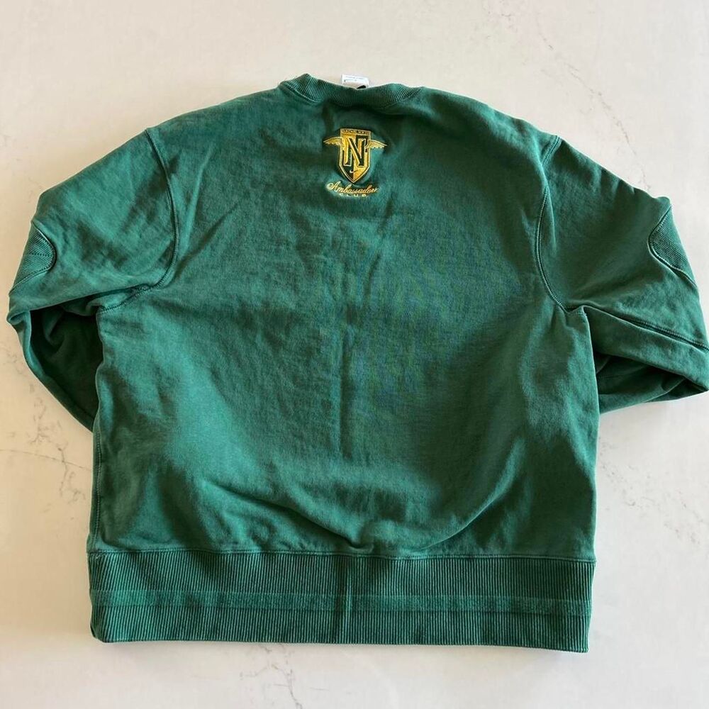 Nike Men's Green Sweatshirt - Picture 6 of 8